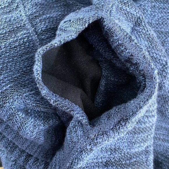 One World Reversible Open Cardigan Women's‎ 3X Blue Cotton Blend NWT CJ-1134 - Picture 9 of 15